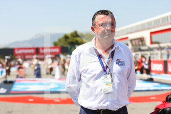 2022-07-24 - Boullier Eric, GIP president, portrait starting grid, grille de depart, during the Formula 1 Lenovo Grand Prix de France, French Grand Prix 2022, 12th round of the 2022 FIA Formula One World Championship from July 22 to 24, 2022 on the Circuit Paul Ricard, in Le Castellet, France - F1 - FRENCH GRAND PRIX 2022 - RACE - FORMULA 1 - MOTORS