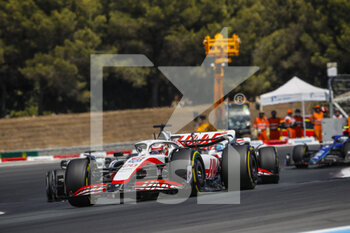 2022-07-24 - MAGNUSSEN Kevin (den), Haas F1 Team VF-22 Ferrari, action during the Formula 1 Lenovo Grand Prix de France, French Grand Prix 2022, 12th round of the 2022 FIA Formula One World Championship from July 22 to 24, 2022 on the Circuit Paul Ricard, in Le Castellet, France - F1 - FRENCH GRAND PRIX 2022 - RACE - FORMULA 1 - MOTORS