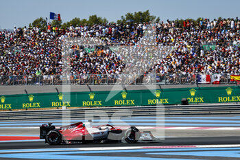 2022-07-24 - 77 BOTTAS Valtteri (fin), Alfa Romeo F1 Team ORLEN C42, action during the Formula 1 Lenovo Grand Prix de France, French Grand Prix 2022, 12th round of the 2022 FIA Formula One World Championship from July 22 to 24, 2022 on the Circuit Paul Ricard, in Le Castellet, France - F1 - FRENCH GRAND PRIX 2022 - RACE - FORMULA 1 - MOTORS