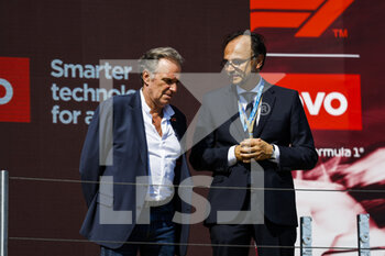 2022-07-24 - MUSELIER Renaud, president of region PACA, DESCHAUX Nicolas (fra), FFSA president, portrait during the Formula 1 Lenovo Grand Prix de France, French Grand Prix 2022, 12th round of the 2022 FIA Formula One World Championship from July 22 to 24, 2022 on the Circuit Paul Ricard, in Le Castellet, France - F1 - FRENCH GRAND PRIX 2022 - RACE - FORMULA 1 - MOTORS