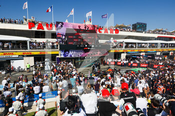 2022-07-24 - podium during the Formula 1 Lenovo Grand Prix de France, French Grand Prix 2022, 12th round of the 2022 FIA Formula One World Championship from July 22 to 24, 2022 on the Circuit Paul Ricard, in Le Castellet, France - F1 - FRENCH GRAND PRIX 2022 - RACE - FORMULA 1 - MOTORS