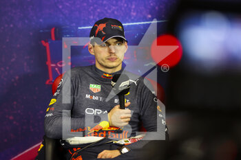 2022-07-24 - VERSTAPPEN Max (ned), Red Bull Racing, portrait during the press conference post race of the Formula 1 Lenovo Grand Prix de France, French Grand Prix 2022, 12th round of the 2022 FIA Formula One World Championship from July 22 to 24, 2022 on the Circuit Paul Ricard, in Le Castellet, France - F1 - FRENCH GRAND PRIX 2022 - RACE - FORMULA 1 - MOTORS