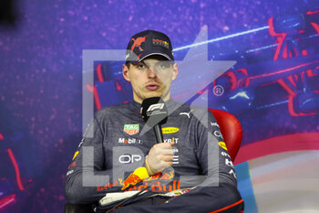2022-07-24 - VERSTAPPEN Max (ned), Red Bull Racing, portrait during the press conference post race of the Formula 1 Lenovo Grand Prix de France, French Grand Prix 2022, 12th round of the 2022 FIA Formula One World Championship from July 22 to 24, 2022 on the Circuit Paul Ricard, in Le Castellet, France - F1 - FRENCH GRAND PRIX 2022 - RACE - FORMULA 1 - MOTORS