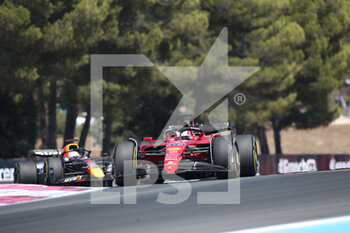 2022-07-24 - jul 24 2022 Le Castellet, France - F1 2022 France GP - Race -  Charles Leclerc (MON) Ferrari F1-75 - FORMULA 1 LENOVO GRAND PRIX DE FRANCE 2022 - FORMULA 1 - MOTORS