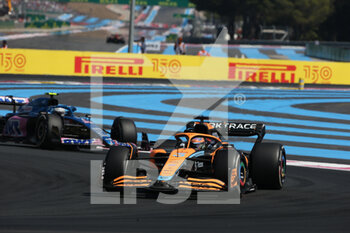 2022-07-24 - jul 24 2022 Le Castellet, France - F1 2022 France GP - Race -  Daniel Ricciardo (AUS) McLaren MCL36 - FORMULA 1 LENOVO GRAND PRIX DE FRANCE 2022 - FORMULA 1 - MOTORS