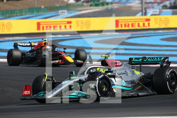 2022-07-24 - jul 24 2022 Le Castellet, France - F1 2022 France GP - Race -  Lewis Hamilton (GBR) Mercedes W13 E Performance - FORMULA 1 LENOVO GRAND PRIX DE FRANCE 2022 - FORMULA 1 - MOTORS