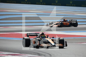 2022-07-24 - jul 24 2022 Le Castellet, France - F1 2022 France GP - Race -  Lando Norris (GBR) McLaren MCL36 - FORMULA 1 LENOVO GRAND PRIX DE FRANCE 2022 - FORMULA 1 - MOTORS