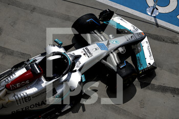 2022-07-29 - Mercedes AMG F1 Team W13, mechanical detail during the Formula 1 Aramco Magyar Nagydij 2022, Hungarian Grand Prix 2022, 12th round of the 2022 FIA Formula One World Championship from July 28 to 31, 2022 on the Hungaroring, in Mogyorod, Hungary - F1 - HUNGARIAN GRAND PRIX 2022 - FORMULA 1 - MOTORS