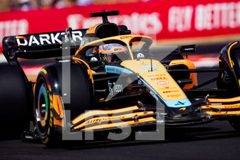 2022-07-29 - 03 RICCIARDO Daniel (aus), McLaren F1 Team MCL36, action during the Formula 1 Aramco Magyar Nagydij 2022, Hungarian Grand Prix 2022, 12th round of the 2022 FIA Formula One World Championship from July 28 to 31, 2022 on the Hungaroring, in Mogyorod, Hungary - F1 - HUNGARIAN GRAND PRIX 2022 - FORMULA 1 - MOTORS