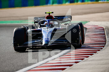 2022-07-29 - 06 LATIFI Nicholas (can), Williams Racing FW44, action during the Formula 1 Aramco Magyar Nagydij 2022, Hungarian Grand Prix 2022, 12th round of the 2022 FIA Formula One World Championship from July 28 to 31, 2022 on the Hungaroring, in Mogyorod, Hungary - F1 - HUNGARIAN GRAND PRIX 2022 - FORMULA 1 - MOTORS