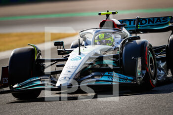 2022-07-29 - 44 HAMILTON Lewis (gbr), Mercedes AMG F1 Team W13, action during the Formula 1 Aramco Magyar Nagydij 2022, Hungarian Grand Prix 2022, 12th round of the 2022 FIA Formula One World Championship from July 28 to 31, 2022 on the Hungaroring, in Mogyorod, Hungary - F1 - HUNGARIAN GRAND PRIX 2022 - FORMULA 1 - MOTORS