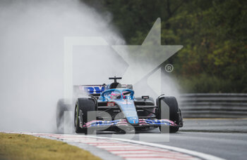 2022-07-30 - 14 ALONSO Fernando (spa), Alpine F1 Team A522, action during the Formula 1 Aramco Magyar Nagydij 2022, Hungarian Grand Prix 2022, 12th round of the 2022 FIA Formula One World Championship from July 28 to 31, 2022 on the Hungaroring, in Mogyorod, Hungary - F1 - HUNGARIAN GRAND PRIX 2022 - FORMULA 1 - MOTORS