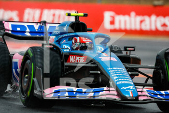 2022-07-30 - 31 OCON Esteban (fra), Alpine F1 Team A522, action during the Formula 1 Aramco Magyar Nagydij 2022, Hungarian Grand Prix 2022, 12th round of the 2022 FIA Formula One World Championship from July 28 to 31, 2022 on the Hungaroring, in Mogyorod, Hungary - F1 - HUNGARIAN GRAND PRIX 2022 - FORMULA 1 - MOTORS