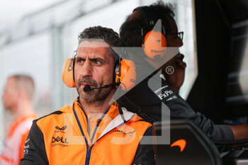 2022-07-30 - STELLA Andrea (ita), Racing Director of McLaren F1 Team, portrait during the Formula 1 Aramco Magyar Nagydij 2022, Hungarian Grand Prix 2022, 12th round of the 2022 FIA Formula One World Championship from July 28 to 31, 2022 on the Hungaroring, in Mogyorod, Hungary - F1 - HUNGARIAN GRAND PRIX 2022 - FORMULA 1 - MOTORS
