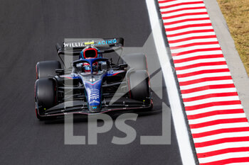 2022-07-30 - 06 LATIFI Nicholas (can), Williams Racing FW44, action during the Formula 1 Aramco Magyar Nagydij 2022, Hungarian Grand Prix 2022, 12th round of the 2022 FIA Formula One World Championship from July 28 to 31, 2022 on the Hungaroring, in Mogyorod, Hungary - F1 - HUNGARIAN GRAND PRIX 2022 - FORMULA 1 - MOTORS
