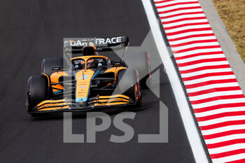 2022-07-30 - 03 RICCIARDO Daniel (aus), McLaren F1 Team MCL36, action during the Formula 1 Aramco Magyar Nagydij 2022, Hungarian Grand Prix 2022, 12th round of the 2022 FIA Formula One World Championship from July 28 to 31, 2022 on the Hungaroring, in Mogyorod, Hungary - F1 - HUNGARIAN GRAND PRIX 2022 - FORMULA 1 - MOTORS