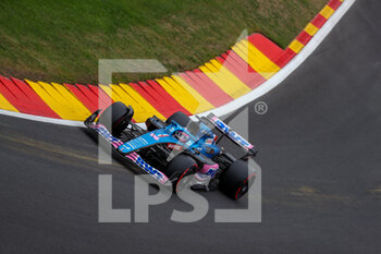 2022-08-27 - Fernando Alonso (SPA) Alpine A522 - FORMULA 1 ROLEX BELGIAN GRAND PRIX 2022 FREE PRACTICE, QUALIFYING - FORMULA 1 - MOTORS