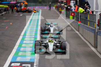 2022-08-27 - Lewis Hamilton (GBR) Mercedes W13 E Performance
 - FORMULA 1 ROLEX BELGIAN GRAND PRIX 2022 FREE PRACTICE, QUALIFYING - FORMULA 1 - MOTORS