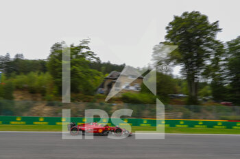 2022-08-27 - Carlos Sainz (SPA) Ferrari F1-75 - FORMULA 1 ROLEX BELGIAN GRAND PRIX 2022 FREE PRACTICE, QUALIFYING - FORMULA 1 - MOTORS