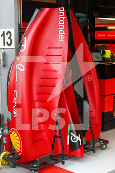 2022-08-26 - Scuderia Ferrari Technical detail 
 - FORMULA 1 ROLEX BELGIAN GRAND PRIX 2022 FREE PRACTICE - FORMULA 1 - MOTORS