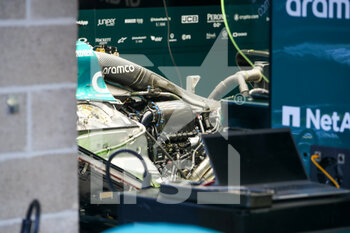2022-08-26 - Aston Martin Aramco Cognizant F1 Team  - Mercedes PU  Technical detail 
 - FORMULA 1 ROLEX BELGIAN GRAND PRIX 2022 FREE PRACTICE - FORMULA 1 - MOTORS