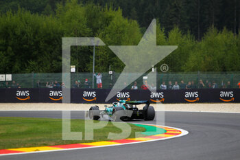 2022-08-26 - Sebastian Vettel (GER) Aston Martin AMR22 - FORMULA 1 ROLEX BELGIAN GRAND PRIX 2022 FREE PRACTICE - FORMULA 1 - MOTORS