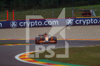 2022-08-26 - Daniel Ricciardo (AUS) McLaren MCL36 - FORMULA 1 ROLEX BELGIAN GRAND PRIX 2022 FREE PRACTICE - FORMULA 1 - MOTORS