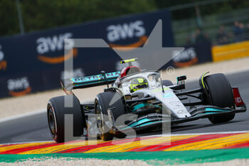 2022-08-26 - Lewis Hamilton (GBR) Mercedes W13 E Performance - FORMULA 1 ROLEX BELGIAN GRAND PRIX 2022 FREE PRACTICE - FORMULA 1 - MOTORS