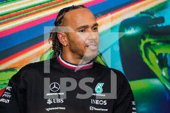 2022-09-09 - Lewis Hamilton (GBR) Mercedes W13 E Performance - 2022 FORMULA 1 PIRELLI GRAN PREMIO D'ITALIA - GRAND PRIX OF ITALY - FREE PRACTICE - FORMULA 1 - MOTORS