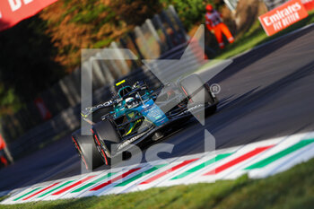 2022-09-09 - Sebastian Vettel (GER) Aston Martin AMR22 - 2022 FORMULA 1 PIRELLI GRAN PREMIO D'ITALIA - GRAND PRIX OF ITALY - FREE PRACTICE - FORMULA 1 - MOTORS