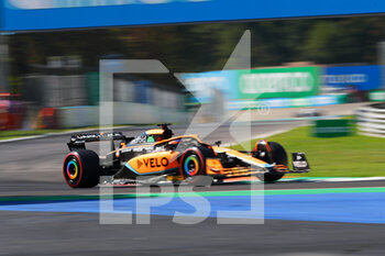 10/09/2022 - Daniel Ricciardo (AUS) McLaren MCL36 - 2022 FORMULA 1 PIRELLI GRAN PREMIO D'ITALIA - GRAND PRIX OF ITALY - FREE PRACTICE AND QUALIFYING - FORMULA 1 - MOTORI
