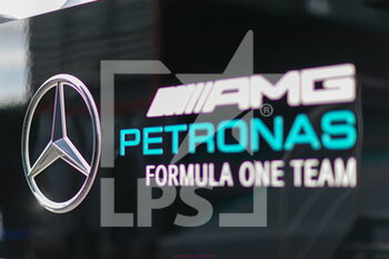 11/09/2022 - Mercedes-AMG Petronas F1 Team logo
 - 2022 FORMULA 1 PIRELLI GRAN PREMIO D'ITALIA - GRAND PRIX OF ITALY - RACE - FORMULA 1 - MOTORI