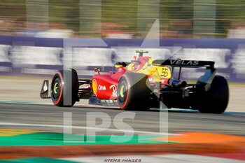 2022-09-11 - Carlos Sainz (SPA) Ferrari F1-75  - 2022 FORMULA 1 PIRELLI GRAN PREMIO D'ITALIA - GRAND PRIX OF ITALY - RACE - FORMULA 1 - MOTORS
