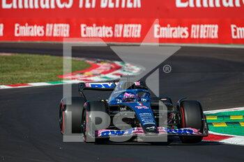 11/09/2022 - Fernando Alonso (SPA) Alpine A522  - 2022 FORMULA 1 PIRELLI GRAN PREMIO D'ITALIA - GRAND PRIX OF ITALY - RACE - FORMULA 1 - MOTORI