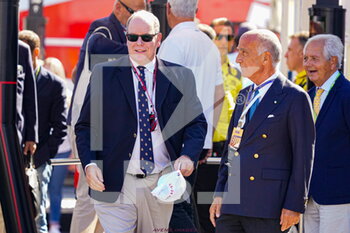 2022-09-11 - Prince Albert of Monaco (MON) with Angelo Sticchi Damiani (ITA) - 2022 FORMULA 1 PIRELLI GRAN PREMIO D'ITALIA - GRAND PRIX OF ITALY - RACE - FORMULA 1 - MOTORS