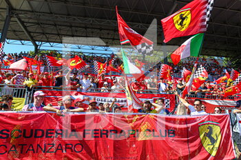 11/09/2022 - supporters Ferrari - 2022 FORMULA 1 PIRELLI GRAN PREMIO D'ITALIA - GRAND PRIX OF ITALY - RACE - FORMULA 1 - MOTORI