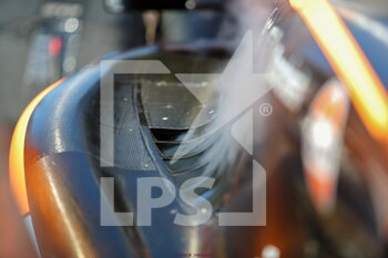 2022-09-11 - McLaren F1 Team on the grid - sidepods detail after brand new version Ferrari-Like - 2022 FORMULA 1 PIRELLI GRAN PREMIO D'ITALIA - GRAND PRIX OF ITALY - RACE - FORMULA 1 - MOTORS