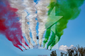 2022-09-11 - Frecce tricolori air show - 2022 FORMULA 1 PIRELLI GRAN PREMIO D'ITALIA - GRAND PRIX OF ITALY - RACE - FORMULA 1 - MOTORS