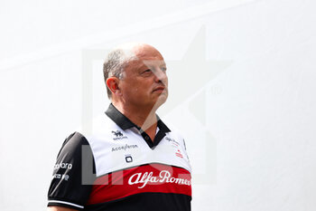 2022-08-25 - VASSEUR Frederic (fra), Team Principal of Alfa Romeo F1 Team ORLEN, portrait during the Formula 1 Rolex Belgian Grand Prix 2022, 14th round of the 2022 FIA Formula One World Championship from August 26 to 28, 2022 on the Circuit de Spa-Francorchamps, in Francorchamps, Belgium - F1 - BELGIAN GRAND PRIX 2022 - FORMULA 1 - MOTORS