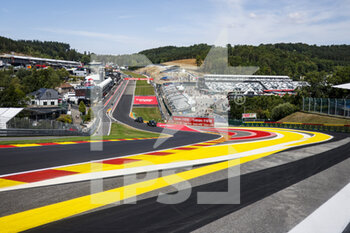 2022-08-25 - Track, illustration, Raidillon during the Formula 1 Rolex Belgian Grand Prix 2022, 14th round of the 2022 FIA Formula One World Championship from August 26 to 28, 2022 on the Circuit de Spa-Francorchamps, in Francorchamps, Belgium - F1 - BELGIAN GRAND PRIX 2022 - FORMULA 1 - MOTORS