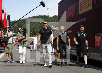 2022-08-25 - RUSSELL George (gbr), Mercedes AMG F1 Team W13, portrait during the Formula 1 Rolex Belgian Grand Prix 2022, 14th round of the 2022 FIA Formula One World Championship from August 26 to 28, 2022 on the Circuit de Spa-Francorchamps, in Francorchamps, Belgium - F1 - BELGIAN GRAND PRIX 2022 - FORMULA 1 - MOTORS