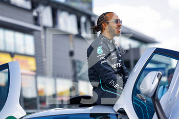 2022-08-25 - HAMILTON Lewis (gbr), Mercedes AMG F1 Team W13, portrait during the Formula 1 Rolex Belgian Grand Prix 2022, 14th round of the 2022 FIA Formula One World Championship from August 26 to 28, 2022 on the Circuit de Spa-Francorchamps, in Francorchamps, Belgium - F1 - BELGIAN GRAND PRIX 2022 - FORMULA 1 - MOTORS