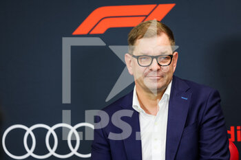 2022-08-26 - DUESMANN Markus (ger), CEO of Audi, portrait during the Formula 1 Rolex Belgian Grand Prix 2022, 14th round of the 2022 FIA Formula One World Championship from August 26 to 28, 2022 on the Circuit de Spa-Francorchamps, in Francorchamps, Belgium - F1 - BELGIAN GRAND PRIX 2022 - FORMULA 1 - MOTORS