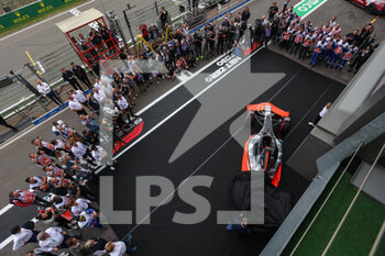 2022-08-26 - Audi Sport unveiling a show car to announce their entry to F1 in 2026 during the Formula 1 Rolex Belgian Grand Prix 2022, 14th round of the 2022 FIA Formula One World Championship from August 26 to 28, 2022 on the Circuit de Spa-Francorchamps, in Francorchamps, Belgium - F1 - BELGIAN GRAND PRIX 2022 - FORMULA 1 - MOTORS