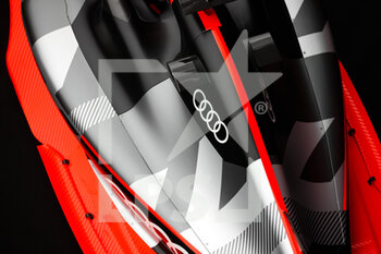 2022-08-26 - logo Audi Sport unveiling a show car to announce their entry to F1 in 2026 during the Formula 1 Rolex Belgian Grand Prix 2022, 14th round of the 2022 FIA Formula One World Championship from August 26 to 28, 2022 on the Circuit de Spa-Francorchamps, in Francorchamps, Belgium - F1 - BELGIAN GRAND PRIX 2022 - FORMULA 1 - MOTORS