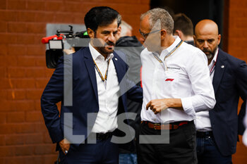 2022-08-26 - BEN SULAYEM Mohammed (uae), President of the FIA, DOMENICALI Stefano (ita), Chairman and CEO Formula One Group FOG, portrait during the Formula 1 Rolex Belgian Grand Prix 2022, 14th round of the 2022 FIA Formula One World Championship from August 26 to 28, 2022 on the Circuit de Spa-Francorchamps, in Francorchamps, Belgium - F1 - BELGIAN GRAND PRIX 2022 - FORMULA 1 - MOTORS