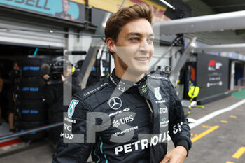 2022-08-26 - RUSSELL George (gbr), Mercedes AMG F1 Team W13, portrait during the Formula 1 Rolex Belgian Grand Prix 2022, 14th round of the 2022 FIA Formula One World Championship from August 26 to 28, 2022 on the Circuit de Spa-Francorchamps, in Francorchamps, Belgium - F1 - BELGIAN GRAND PRIX 2022 - FORMULA 1 - MOTORS
