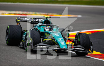 2022-08-26 - 05 VETTEL Sebastian (ger), Aston Martin F1 Team AMR22, action during the Formula 1 Rolex Belgian Grand Prix 2022, 14th round of the 2022 FIA Formula One World Championship from August 26 to 28, 2022 on the Circuit de Spa-Francorchamps, in Francorchamps, Belgium - F1 - BELGIAN GRAND PRIX 2022 - FORMULA 1 - MOTORS