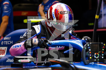2022-08-26 - OCON Esteban (fra), Alpine F1 Team A522, portrait during the Formula 1 Rolex Belgian Grand Prix 2022, 14th round of the 2022 FIA Formula One World Championship from August 26 to 28, 2022 on the Circuit de Spa-Francorchamps, in Francorchamps, Belgium - F1 - BELGIAN GRAND PRIX 2022 - FORMULA 1 - MOTORS