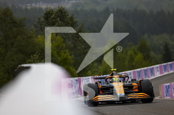 2022-08-26 - 04 NORRIS Lando (gbr), McLaren F1 Team MCL36, action during the Formula 1 Rolex Belgian Grand Prix 2022, 14th round of the 2022 FIA Formula One World Championship from August 26 to 28, 2022 on the Circuit de Spa-Francorchamps, in Francorchamps, Belgium - F1 - BELGIAN GRAND PRIX 2022 - FORMULA 1 - MOTORS